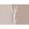 Monarch Specialties Coat Rack, Hall Tree, Free Standing, 11 Hooks, Entryway, 74"H, Bedroom, Metal, White, Contemporary I 2063 - alternate 4